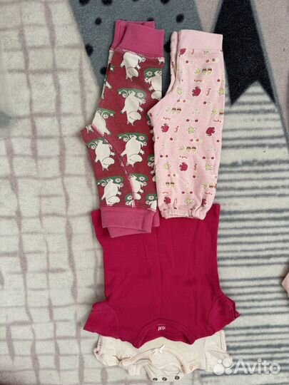Одежда для девочек пакетом 62 68 74