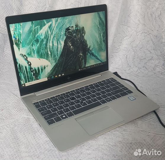 Сенсорный HP 840 G5 на i7-8650u 16Гб