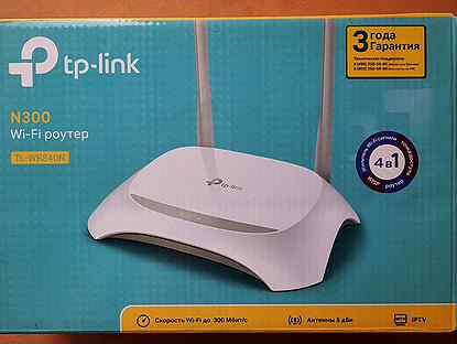 Wi-fi роутер tp link n300