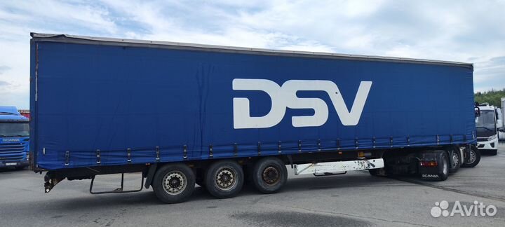 Полуприцеп шторный Krone SD, 2007