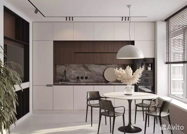 Кухня под потолок по индивидуальным размерам