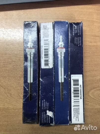 Свечи накала denso для opel