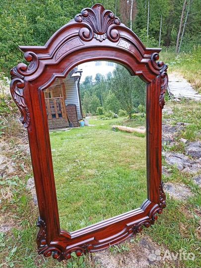 Зеркало старинное в раме