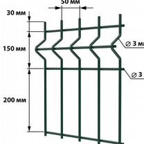 3D секционный панель 1,5*2,5*3мм