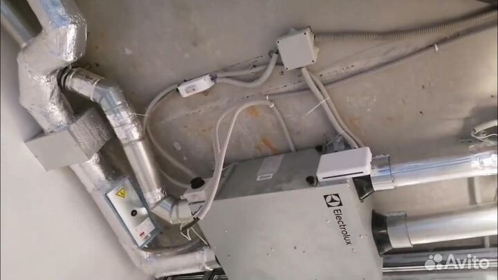 Приточно вытяжная установка Electrolux ervx 250