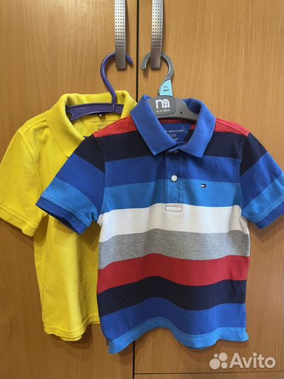Поло tommy hilfiger 4-5 лет