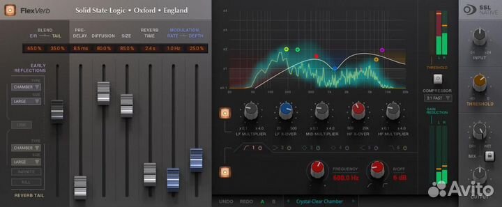SSL Vocalstrip 2 - Native Drumstrip -SSL FlexVerb