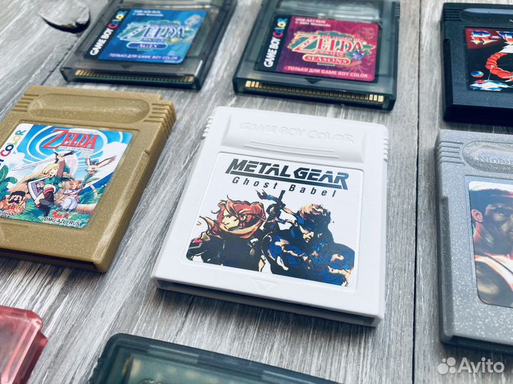 Игры Game Boy Color (GB, GBC)