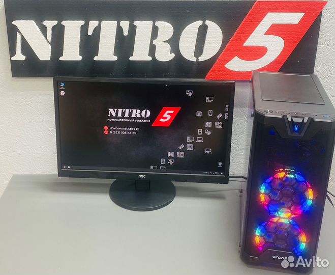Мощный игровой компьютер Core i7+ RTX 3060 12Gb