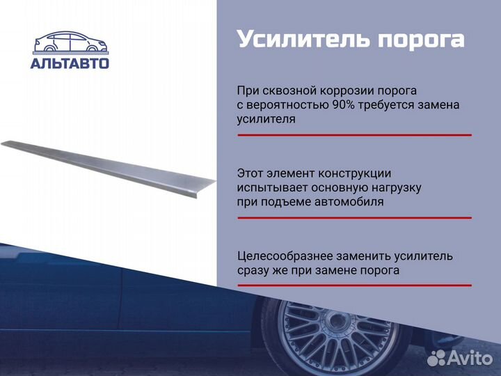 Усилитель порога Skoda Octavia III (2017–2020)