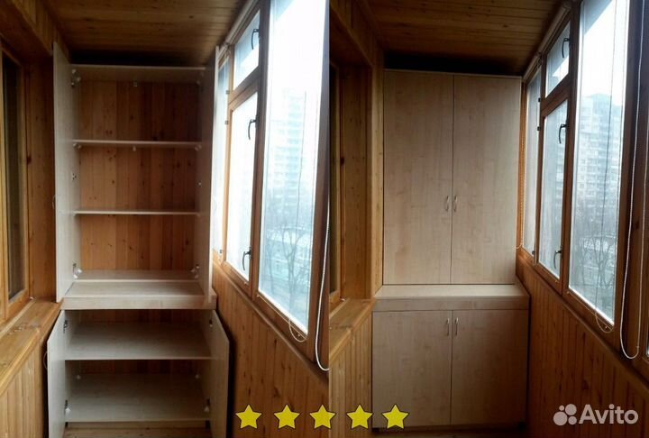 Шкаф на балкон доставка установка