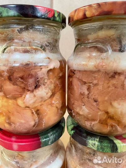 Тушенка деревенская из мяса личного хозяйства