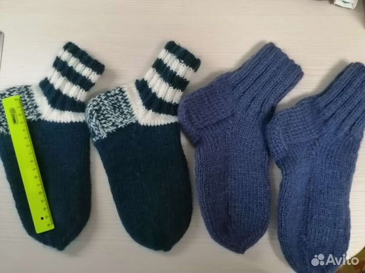 Вязаные носочки