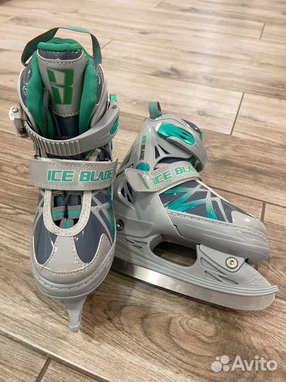 Коньки раздвижные размер 30-33