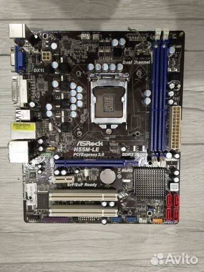 Материнская плата ASRock H55M LE