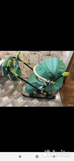 Санки-коляска