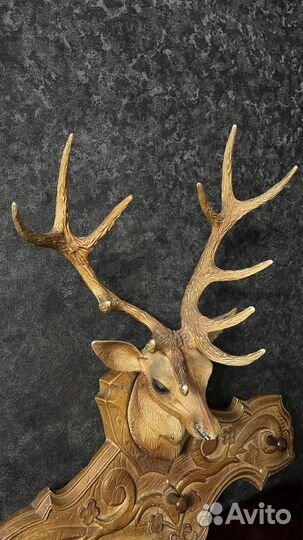 Вешалка Настенная Олень Винтаж