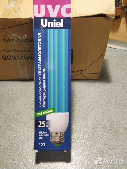 Лампа ультрафиолетовая бактерицидная