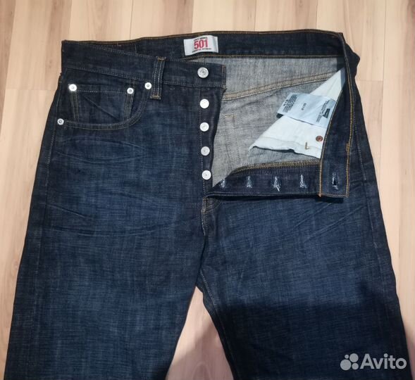 Мужские джинсы Levis 501 W32L34 Made in Mexico