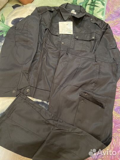 Форма охраны черная