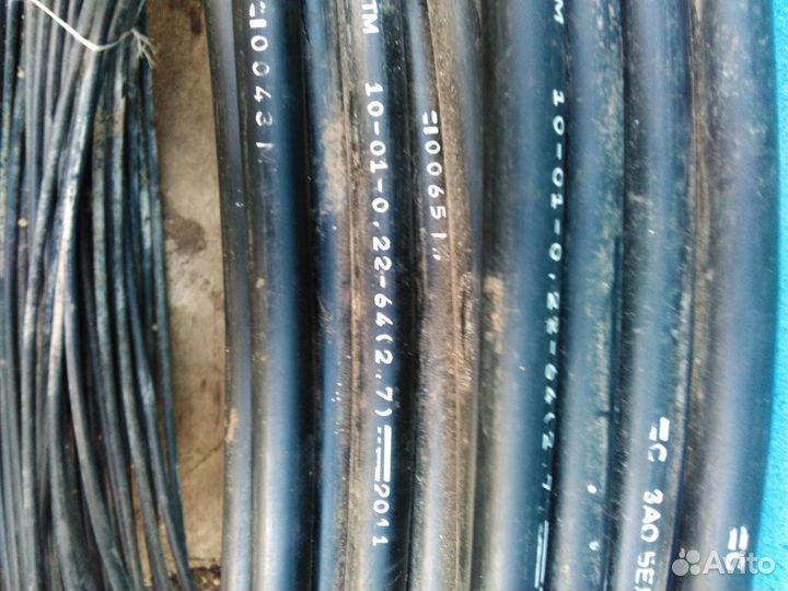 Оптический кабель окстм-10-01-0,22-64(2,7)