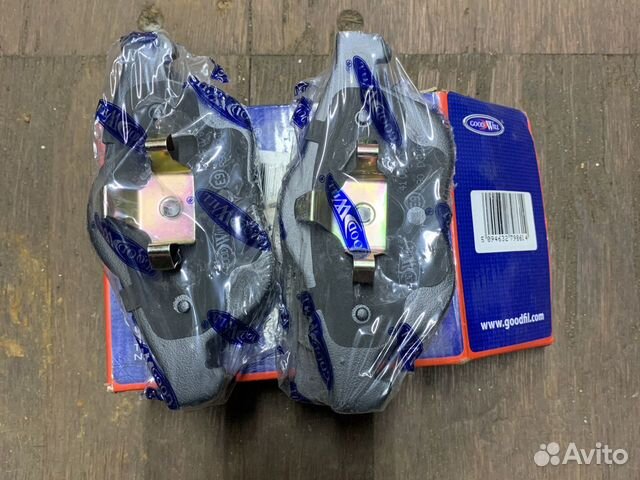 Колодки тормозные дисковые передние goodwill 41060