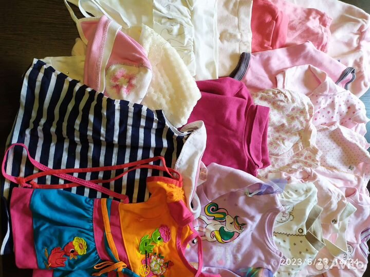 Боди для девочки 52-60