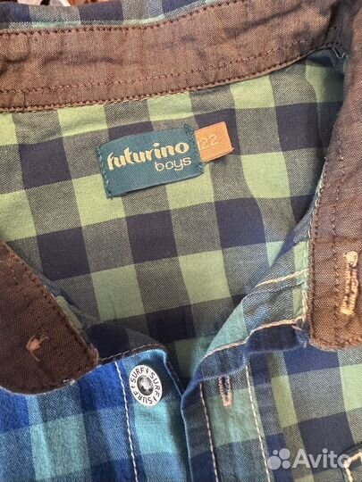 Рубашка для мальчика 122 futurino