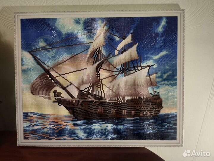 Алмазная мозаика готовая 50*40