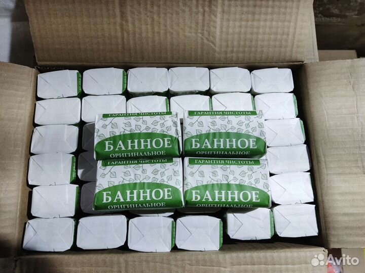 Мыло Банное 36шт по 180гр