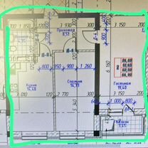 2-к. квартира, 65 м², 12/13 эт.