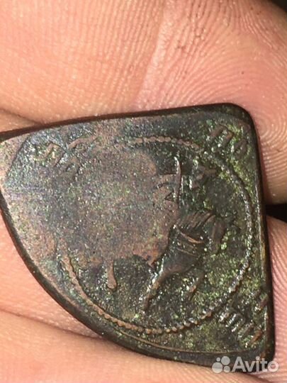 Монета Полполтины