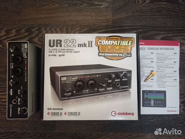 Steinberg UR22 mkii (звуковая карта) купить в Тучково | Электроника | Авито