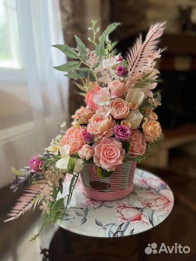 Букет из мыла