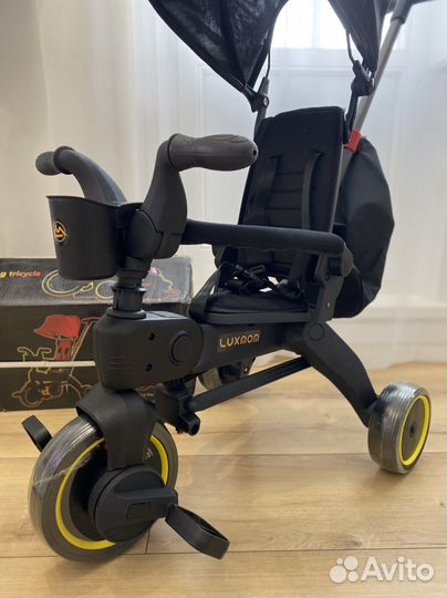 Трехколесный велосипед складной аналог doona