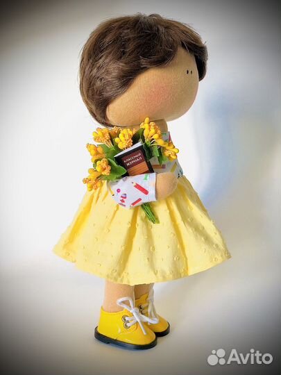 Кукла интерьерная ”Учитель”