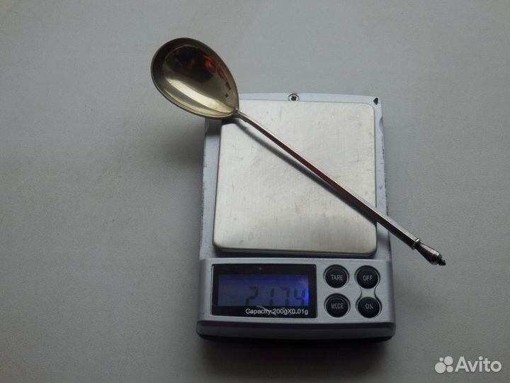 Чайная ложка царское серебро 84