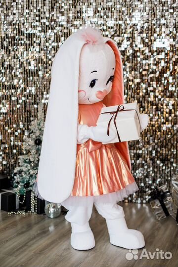 Супер милая зайка сердцеедка на праздник