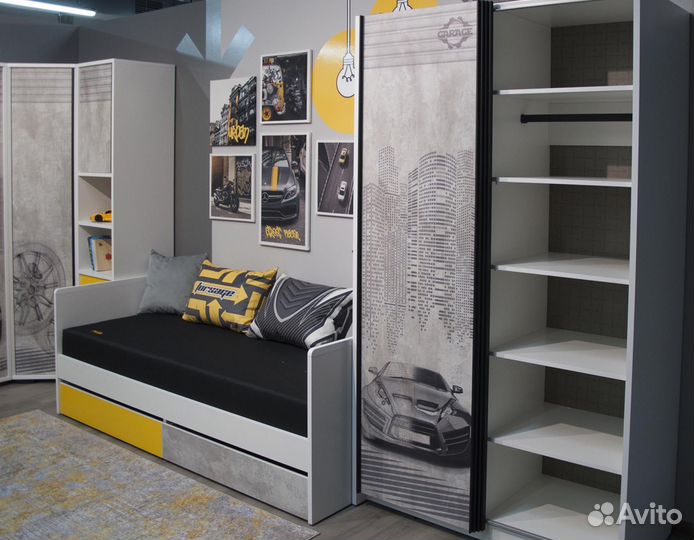 Детская подростковая комната для мальчика