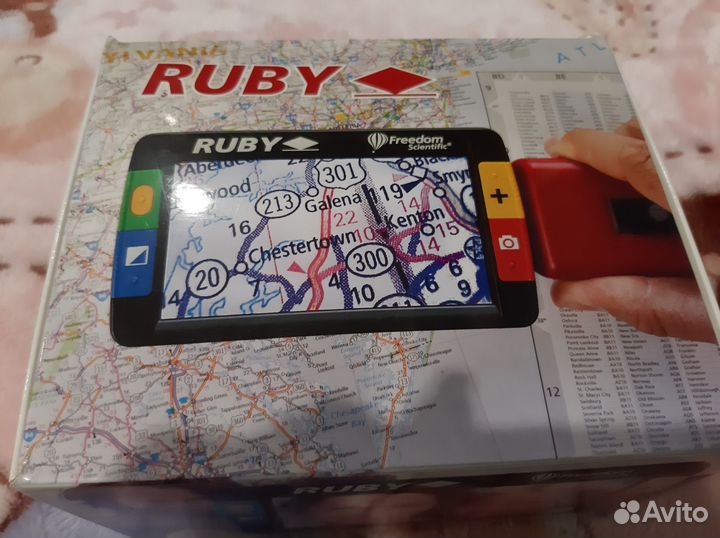 Электронный ручной видеоувеличитель ruby