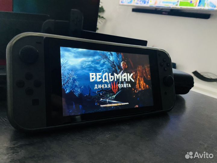 Nintendo switch rev 2, прошитая