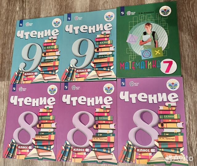 Учебники по чтению 8 9 класс Малышева овз