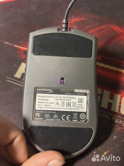Игровая мышь hyperx pulsefire fps pro