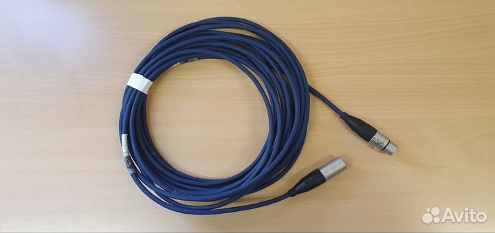 Кабель xlr 5pinF/5pinM 10m