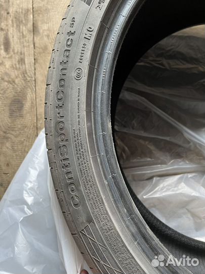 Continental ContiSportContact 5P 245/40 R20 и 275/35 R20