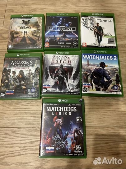 Диски с играми для Xbox