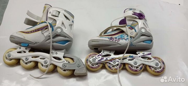 Роликовые коньки детские раздвижные 31-36 рр