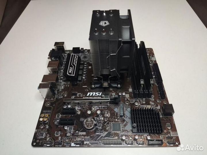 Комплект: Ryzen 5600, B450, 16Gb, кулер