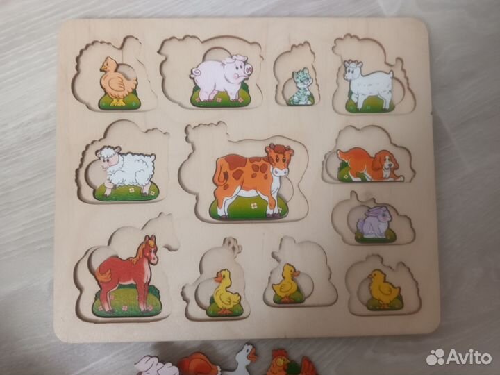 Пазл мама и малыш