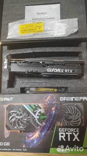 Видеокарта rtx 3080 Palit GamingPro